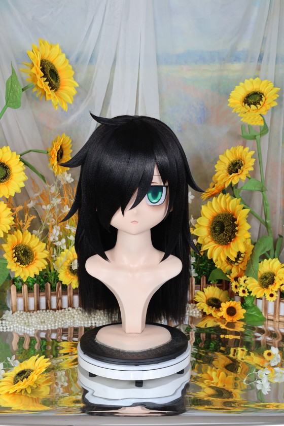 NFD Kigurumi WataMote Tomoko Kuroki Head Shell